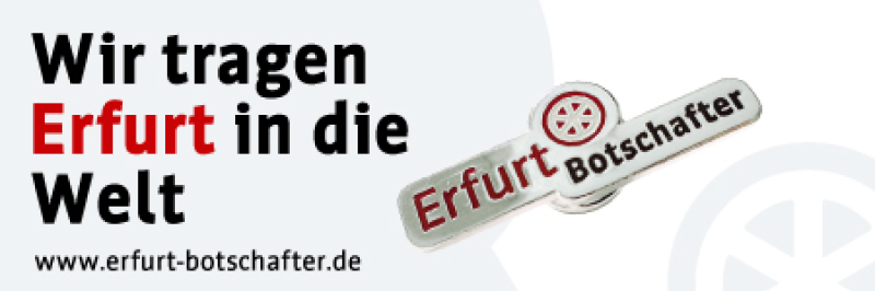 Logo von unserem Sponsor Erfurt Botschafter